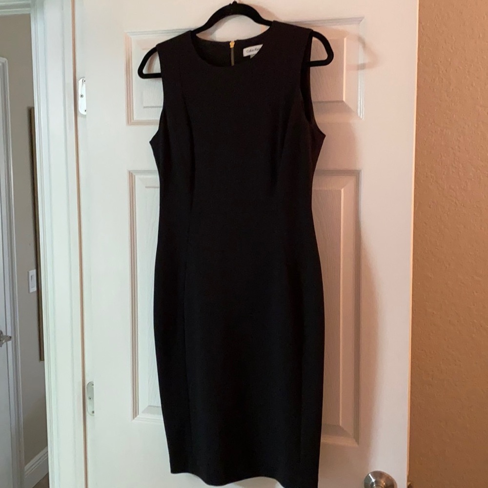 Classic Calvin Klein Black Dress